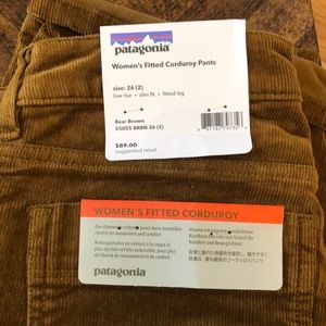 Patagonia Fitted Corduroy Pants